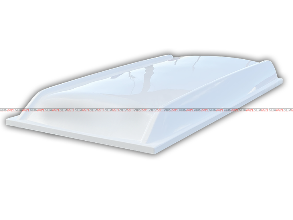 Пластиковая крышка (Н=200 мм) для прицепа МЗСА 817710, КМЗ 828420 (Белая)